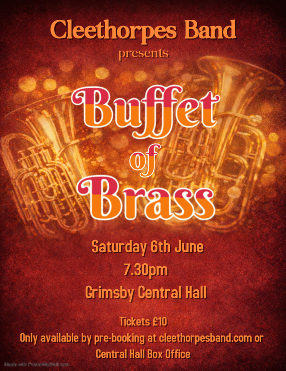 Concert poster