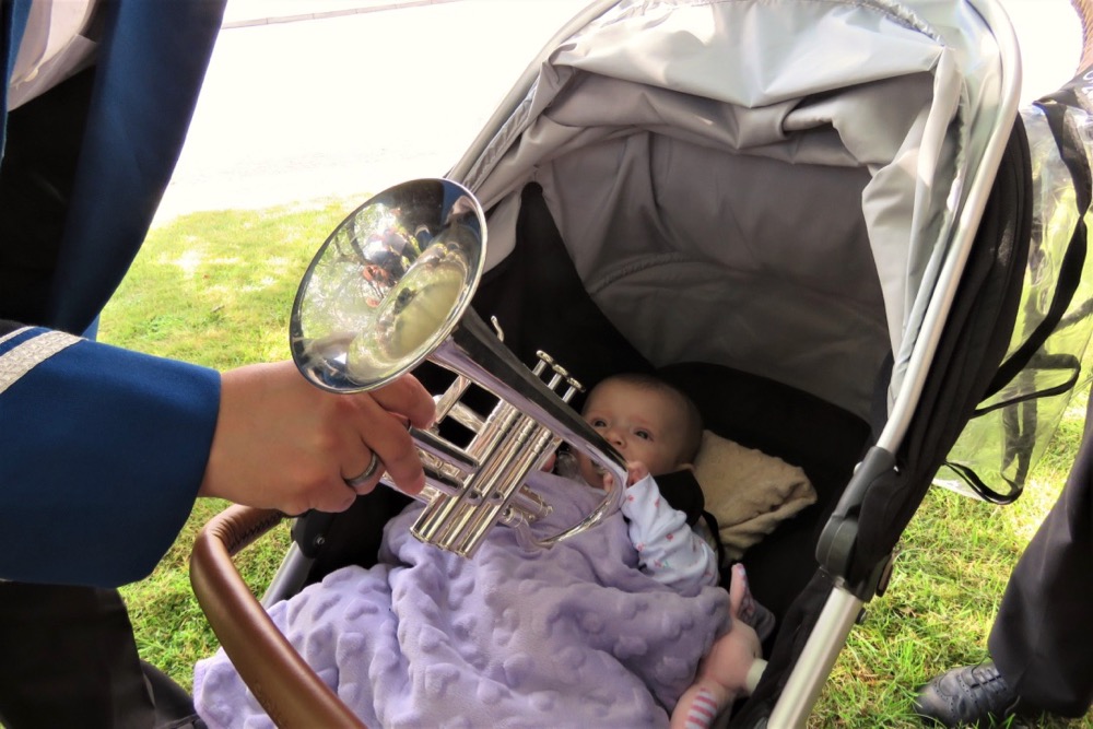Our Youngest Cornet Player